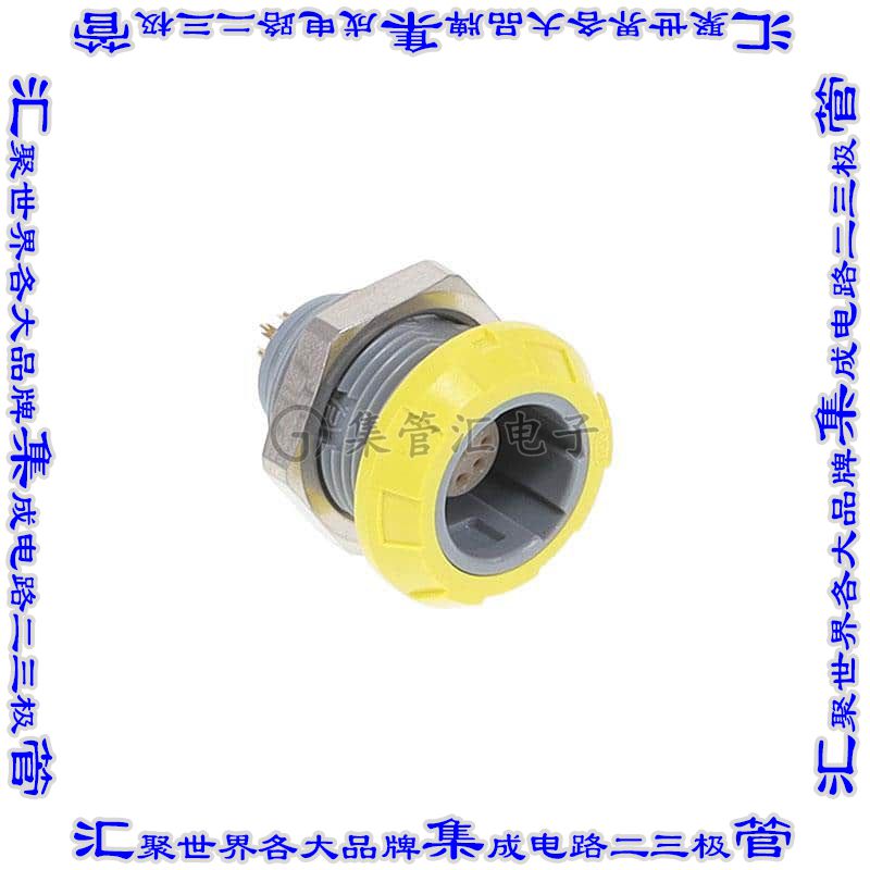 G11MC7-P09LCC0-0040 圆形连接器9POS插座母插口焊杯镀金面板安装