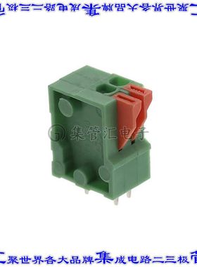 OSTHA025050 线对板连接器2POS接线端子2.54mm通孔垂直带板