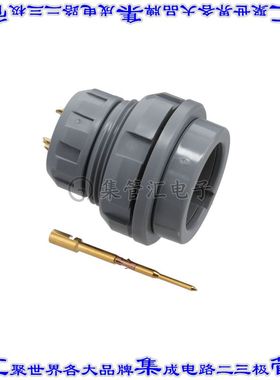 EGG.3P.306.PLWG 圆形连接器7(6+PE)插座母插口焊杯镀金面板安装