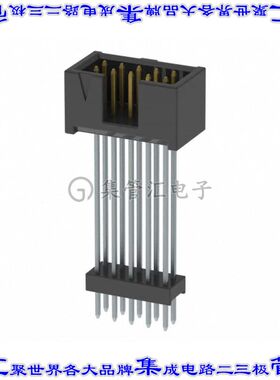 ZSS-105-09-L-D-1290 针座连接器10POS抬升式2排2.54mm公形插针通