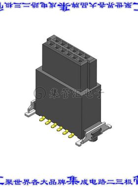 CBEC224-0679B001C1AF 针座连接器12POS插座2排1.27mm母形插口表