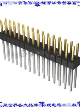 PBC15DADN 针座连接器30POS分离式2排2.54mm公形插针通孔直针镀金