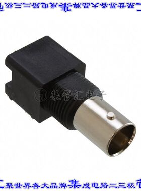 112419 同轴连接器BNC插孔母形插口焊接75欧姆面板安装通孔直角