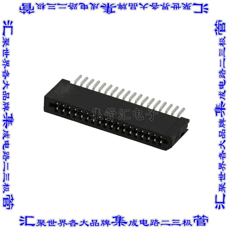 PCB-C5-18-SA-SMT 连接器18POS FFC/FPC 1mm触头上和下表面贴装直