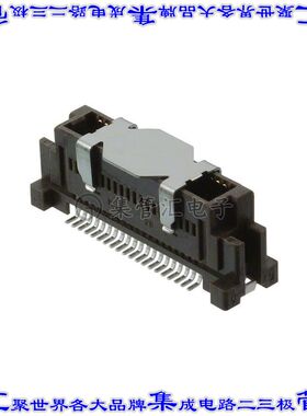 536470474 0536470474板对板连接器40POS插头外罩触点2排0.64mm表