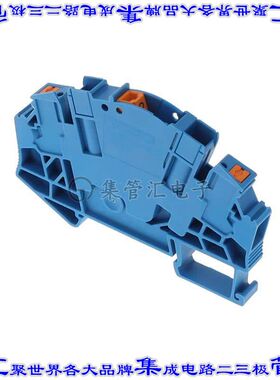 1350428 端子块连接器2POS断连8.2mm蓝色10-26AWG