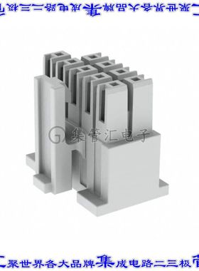 IPD1-05-D-P 矩形连接器外壳10POS插座2排2.54mm母形插口白色自由