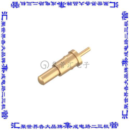 0906-2 接插件连接器CONTACT SPRING LOADED T/H GOLD W