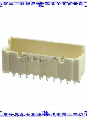 2-1969570-0 针座连接器20POS接头2排2.5mm公形插针通孔直针锡