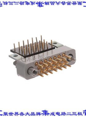 SMPL20M0T0LB/AA 背板连接器20POS插头公引脚3排通孔直角灰色