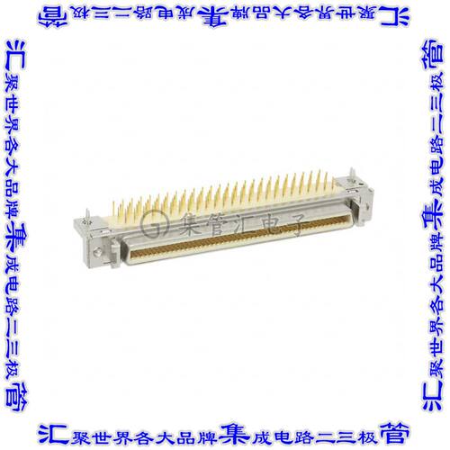 N102A0-52E2PC 接插件连接器CONN RCPT 100POS R/A SOLDER