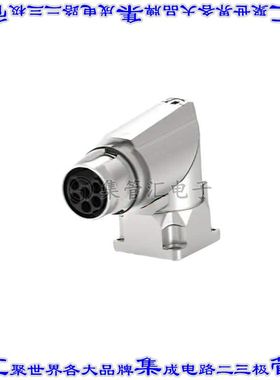 BGC878N0000151A000 圆形连接器7(6电源+PE)插座外壳用于公插针银