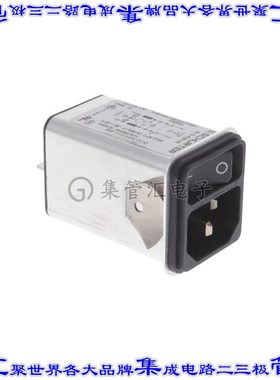 DC12.4102.101 电源接入连接器3POS插座公插片模块IEC320-C14面板