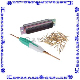 204521 连接器78POS插头公引脚4排D Sub高密度面板安装