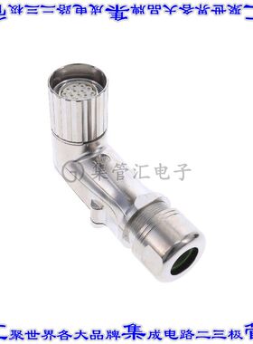 AUA035N00480150000 圆形连接器17POS插头外壳用于母插口银色自由