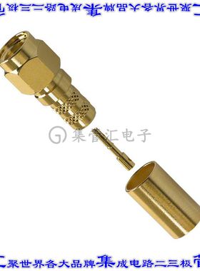 132231RP 同轴连接器RP-SMA插头母形插口焊接50欧姆自由悬挂