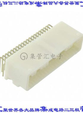 1318384-2 针座连接器40POS接头2排2.2mm公形插针通孔直角锡