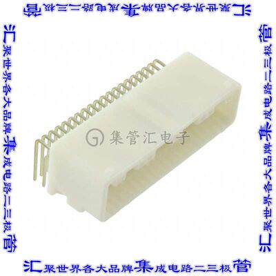 1-1318384-9 针座连接器40POS接头2排2.2mm公形插针通孔直角锡