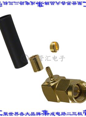 132173 同轴连接器SMA插头公引脚焊接50欧姆自由悬挂直角