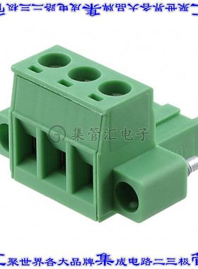 1786844 端子块连接器3POS插头母插口5mm绿色自由悬挂