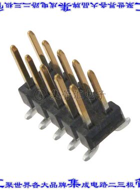 15916102 0015916102针座连接器10POS分离式2排2.54mm公形插针表