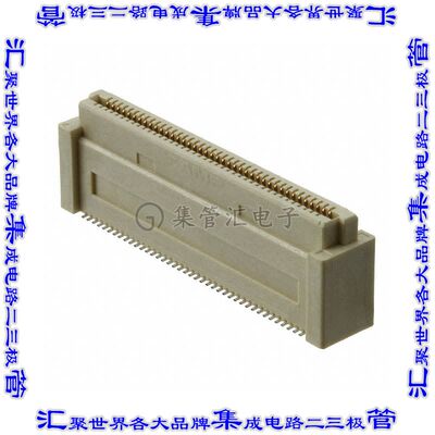 5-5179010-3 板对板连接器80POS插座外罩触点2排0.8mm表贴SMD镀金