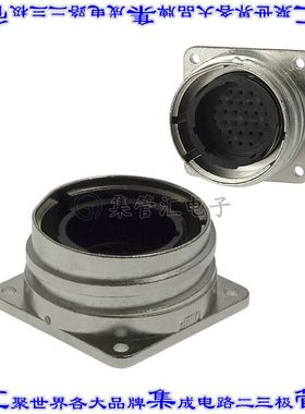 208491-1 圆形连接器28POS插座外壳用于公插针银色面板安装