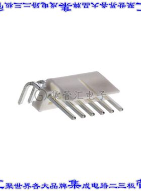 26645060 0026645060针座连接器6POS接头3.96mm公形插针通孔直角