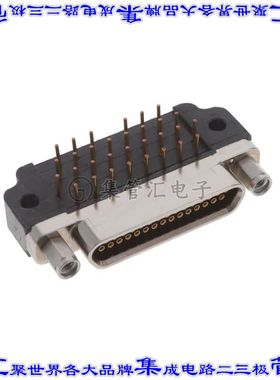 MDLM-31SCBRP-F222 连接器31POS插座母插口4排D-TYPE型面板安装通