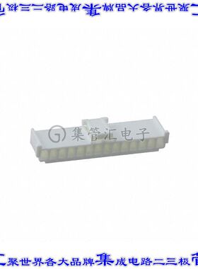511031400 0511031400矩形连接器外壳14POS插座2.5mm母形插口白色