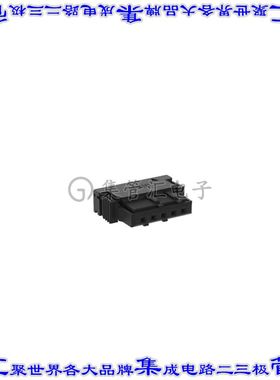 364226-E 矩形连接器外壳5POS插座2.54mm母形插口黑色自由悬挂