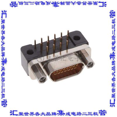 MDM-15SCBRM7-A174-F222 连接器15POS插座母插口2排D-TYPE型面板