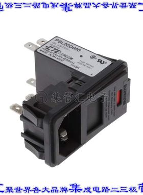 9-6609962-3 电源接入连接器3POS插座公插片模块IEC320-C14面板安