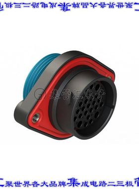 AHDP02-24-27SR-WTA 圆形连接器27POS插座外壳用于母插口黑色面板