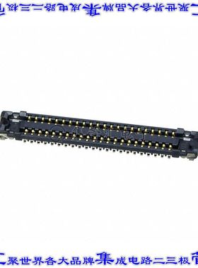 AXG144144A 板对板连接器44POS插口中央触点带2排0.35mm表贴SMD镀