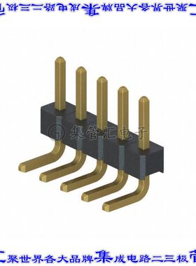 M22-2530505 针座连接器5POS可切割2mm公形插针通孔直角镀金