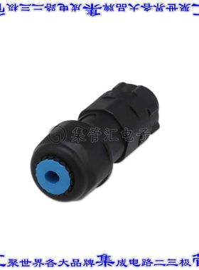 AD-03BMMB-QL8AP0 圆形连接器3POS插座公形引脚螺钉镀金自由悬挂