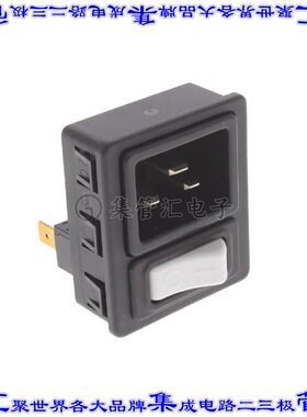 6136.0241.0310 电源接入连接器3POS插座公插片模块IEC320-C20面