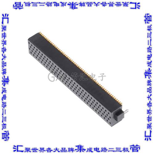 SOLC-130-02-F-Q-LC 针座连接器120POS插座4排1.27mm叉状表贴SMD