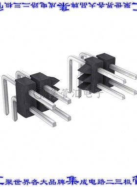 M20-9740646 针座连接器12POS可切割2排2.54mm公形插针通孔直角锡