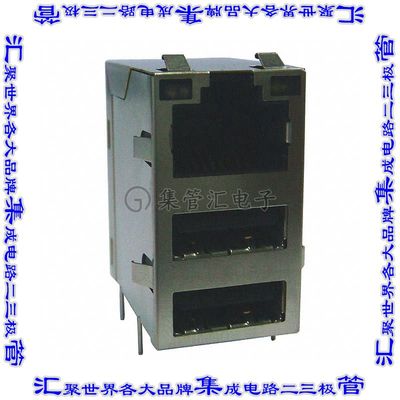 ARJU31B-MCSN-A-AD-ELT2 接插件连接器CONN JACK 1PORT 1000 BASE