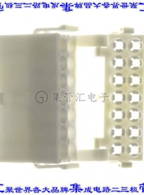 794203-1 矩形连接器外壳14POS插座2排4.14mm天然色自由悬挂