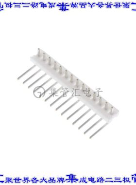 1-640453-4 针座连接器14POS接头2.54mm公形插针通孔直角锡