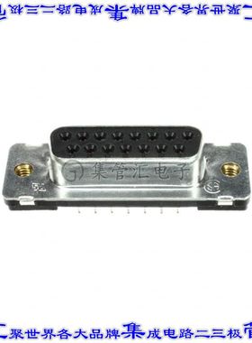 747299-8 连接器15POS插座母插口2排D-Sub通孔