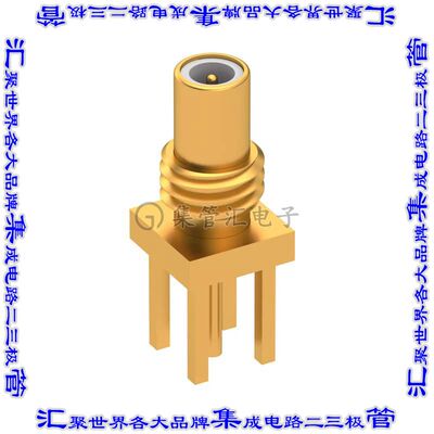 7009-1511-000 同轴连接器SSMC插孔公引脚焊接50欧姆通孔