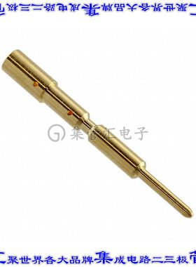 1607406 连接器触点触头引脚18-20AWG压接镀金
