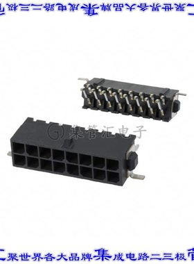 4-794629-6 针座连接器16POS接头2排3mm公形插针表贴SMD镀金