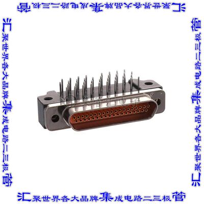 MDM-37SCBR-L56-A174-F222 连接器37POS插座母插口2排D-TYPE型面