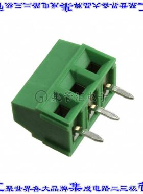 YO0321500000G 线对板连接器3POS接线端子3.81mm通孔水平带板