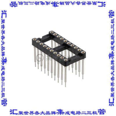 116-43-420-41-008000 连接器IC插座DIP 10.16mm插口20(2 x 10)位
